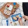 LocknLock To Go 3-in-1 Lunchbox (Blue) - BPA-Free, Airtight Container with Cutlery for On-the-Go Meals