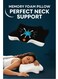 Cervical Memory Foam Pillow for Neck &amp; Shoulder Pain Relief &acirc;&euro;&ldquo; Orthopedic Pillow for Sleeping &amp; Neck Support Pillow for Side &amp; Back Sleepers &acirc;&euro;&ldquo; Breathable &amp; Hypoallergenic