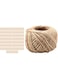Nurnesy 250pcs Wooden Clothespins Clips with 50m Jute Twine Roll - Suitable for DIY, Crafting, and Home Organization