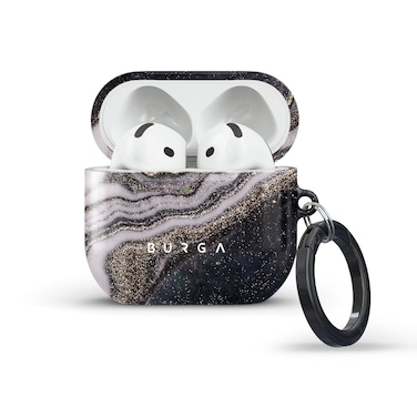 Burga AirPods 4 Magic Night Protective Elegant Case For Apple AirPods, Cover Charging LED Visible, Scratch-Resistant, Shockproof Case