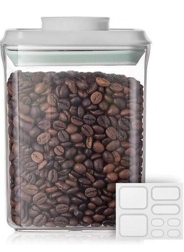 Premium Food Storage Airtight Containers Qt Pop Up Food Formula Container With Lids, Bpa-Free One Button Open Stackable Container for Coffee Tea Brown Sugar Cereals, Pack of 3, Capacity ( 1200ml x 1 + 2000ml x 1 + 3300 x 1)