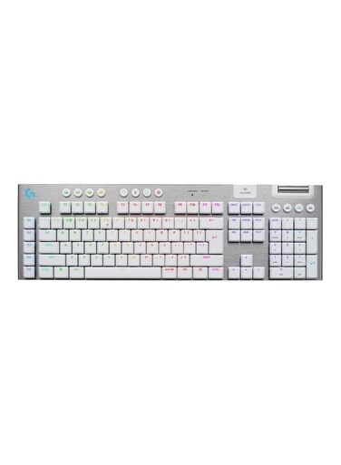 Logitech G915 X Lightspeed Low-Profile Wireless Gaming Keyboard White