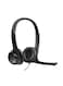 Logitech H390 Wired Headset, Stereo Headphones With Noise-Cancelling Microphone, USB, In-Line Controls, PC/Mac/Laptop Black
