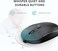 iClever GK08 Wireless Keyboard and Mouse Combo - Full-Size Ergonomic Keyboard with Number Pad, 2.4G USB, Quiet Click, 3-Level DPI, Rechargeable, Slim Design for Windows/Mac (Black)
