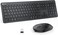 iClever GK08 Wireless Keyboard and Mouse Combo - Full-Size Ergonomic Keyboard with Number Pad, 2.4G USB, Quiet Click, 3-Level DPI, Rechargeable, Slim Design for Windows/Mac (Black)

