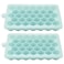 Marrkhor 2-Piece Silicone Ice Tray Mold With Removable Lid