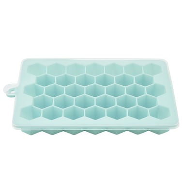 Marrkhor 1-Piece Silicone Ice Tray Mold With Removable Lid