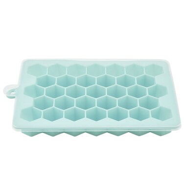 Marrkhor 2-Piece Silicone Ice Tray Mold With Removable Lid