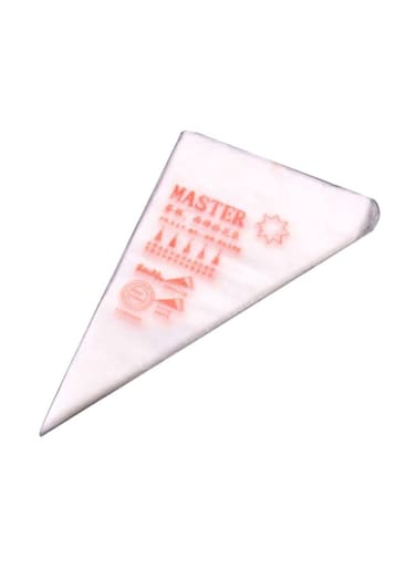 Marrkhor&nbsp;100-Piece Silicone Pastry Bag White