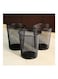 Marrkhor&nbsp;3-Piece Round Mash Waste Basket Trash Black