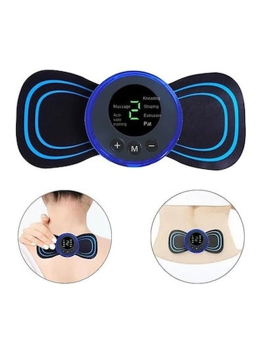 Marrkhor Portable Mini Electric Neck Massager Cervical Massage Stimulator Pain Relief