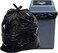 Marrkhor Garbage Bags 10-Piece Large Trash Bags Black Plastic Bag,Trash Can Bags, For Kitchen, Home Yard, Commercial