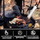 Marrkhor Charcoal Lighter, Electric Charcoal Fire Starter for Charcoal Grill, Grill Lighter Accessories for Fire Pits, Fireplace, Dry Wood