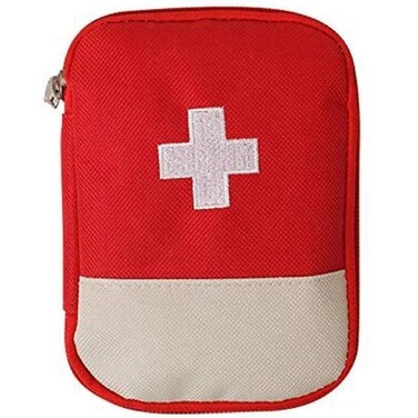 Marrkhor 1-Piece Travel Mini First Aid Pouch for Outdoor Medical Bag Emergency Survival First Aid Kit