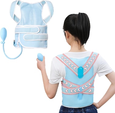 Marrkhor Airbag Posture Corrector for Women and Men, Posture Brace for Under Clothes, Neck and Shoulder Relaxer, Humpback Posture Corrector