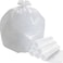 Marrkhor 30-Piece Garbage Bag White 46 x 52CM, Trash Bag Dustbin Bag Waste Bag Home Bag Strong