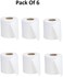 Marrkhor 6-Piece Toilet Paper Household Bath Roll