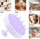 Marrkhor 1-Piece Hair Shampoo Brush Silicone Head Scalp Scrubber Massager for Hair Care Dandruff Remove Hair Growth