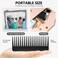 Marrkhor 2-Piece Hair Comb Wide Tooth Comb for Curly Hair, Detangling Combs without Handle Shampoo Hairdressing Combs