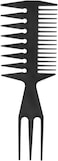 Marrkhor 2-Piece Hair Comb Styling Set Double Side Tail Combs, Pick Barber Wide Tooth Comb for Men Women Beard Hair Stylist Tools