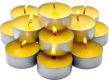 Marrkhor 50-Piece Tealight Candles
