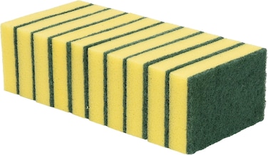 Marrkhor 10-Piece Dishwashing Sponge, Kitchen Cleaning Sponge - Scouring Pad