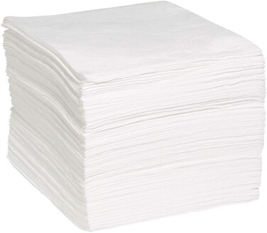 Marrkhor 200-Piece White Wiping Cloth