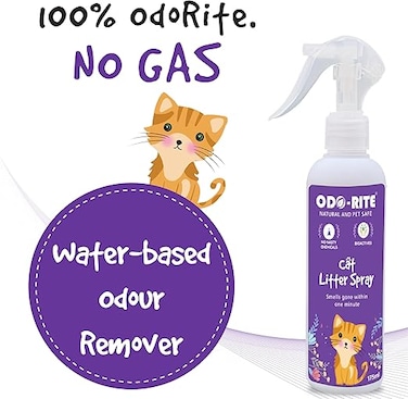 Cat Litter Spray, Odour Eliminator (175 ml) Removes Smell from Litter Box