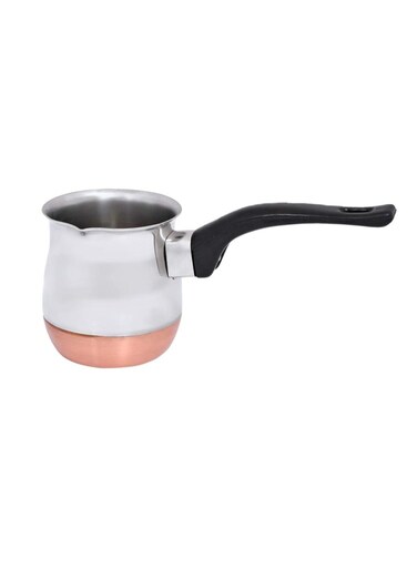Half Copper Coffee Warmer with Handle 450ml