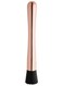 Stainless Steel Muddler Copper-Plated 8 Inch