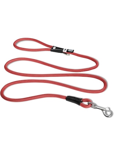 Curli Stretch Comfort Leash for Dogs - RED/LARGE