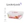 LocknLock 2L Oven Glass Rectangular Container &ndash; Durable, Microwave Safe Food Storage Solution