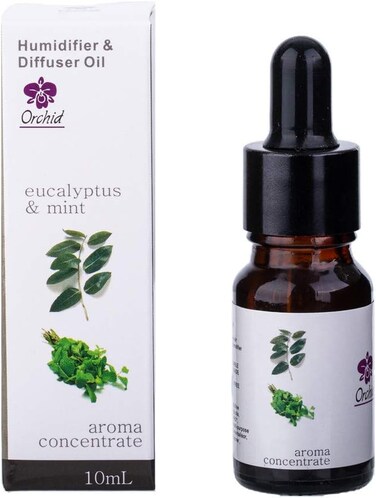 ORCHID HUMIDIFIER OIL EUCALYPTUS &amp; MINT 1PC 10ML