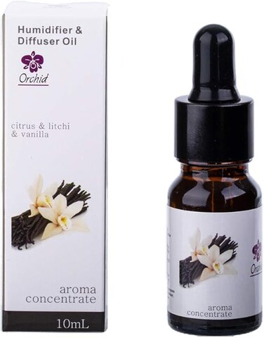 ORCHID HUMIDIFIER OIL CITRUS LITCHI &amp; VANILLA 10ML