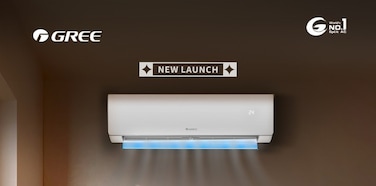 Gree Split Air Conditioner 1.5 Ton With T3 Rotary Compressor - White F4Matic-18C3 With 1 year manufacturer warranty (No Installation)