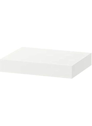 Ikea LACK Wall shelf, white, 30x26 cm