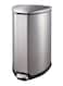 GRACE SERIES   Brushed Stainless Steel Finish   Soft-Closing   Fingerprint-Resistant   Step Trash &amp; Garbage Bin   Suitable For Homes, Bathrooms, Kitchens, Offices, &amp; More   5 Liters