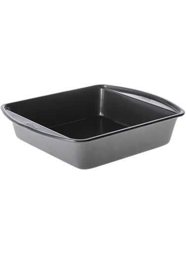 Wilton Perfect Results Premium Non-Stick Bakeware Square Cake Pan, Will Heat Evenly for Years of Quality Baking, 8-inches