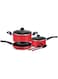 Royalford Non-Stick Aluminum Cookware Set- RF11952 7-Piece Aluminum Body With 3-Layer Non-Stick Coating
