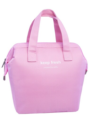 Pink Reusable Insulated Lunch Bag Stylish Bento Lunch Bag Water-resistant Lunch Tote Bag Lunch Box Containers for Women Men Adults Work Picnic