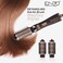 Enzo EN-743 Rotating Hot Air Volumizer 2-In-1 Hair Dryer And Styler With Ionic Technology, Ceramic Coating, Adjustable Heat Settings, And Multi-Directional Rotation - Intl Version