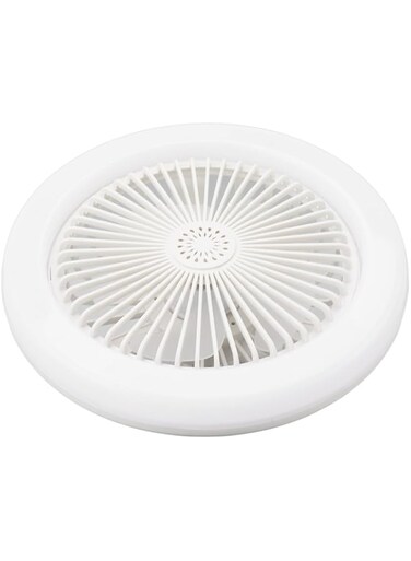 Luqeeg 9.8inch Ceiling Fans with Lights and Remote, 30W Modern Ceiling Fan Light Socket Fan Chandelier Light with Aromatherapy Box for Bedroom, Adjustable Angle, 3 Speed Color Temperature