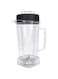 Ccez Clear Container for Vitamix - 64Oz/2L Electric Juicer Container Blending Cup Starter Kit Blender Replacement Cups Accessory Supplies with Upper Cover Fit for Vitamix Blender