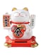 Azonee XIZHI 5 1/2&rdquo; Solar Lucky Cat, Maneki Neko Waving Cat, Good Luck Cat for Car, Desk, Bedside, Home Office Decoration, Gift for Friends, Colleagues, Home Decor, Office Decor