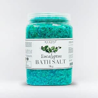Eucalyptus Bath Salt &ndash; Refreshing Aromatic Bath Soak for Relaxation &amp; Self-Care   Spa-Inspired Bath Salts for Body Soak   Eucalyptus Scented Bath Salt