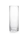WGVI Cylinder Vase, 3" W x 8"H, Clear Skinny Narrow Glass Bud Vase for Wedding Party Flowers Centerpieces Home Office Decor, 1 Piece