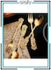 4Pcs Rose Handle Spoon Fork Set 4.72inch (304) Stainless Steel Flatware for Coffee Tea Dessert Ice Cream Appetizer Fruit&iuml;&frac14;&circ;Gold&iuml;&frac14;&permil;