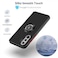 Samsung Galaxy A56 Case/Galaxy A36 Case Flexible Silicone Bumper, Camera Protection Thin Translucent Shockproof Matte Cover with 360 rotational Magnetic Ring Holder For Samsung Galaxy A56 (Black)