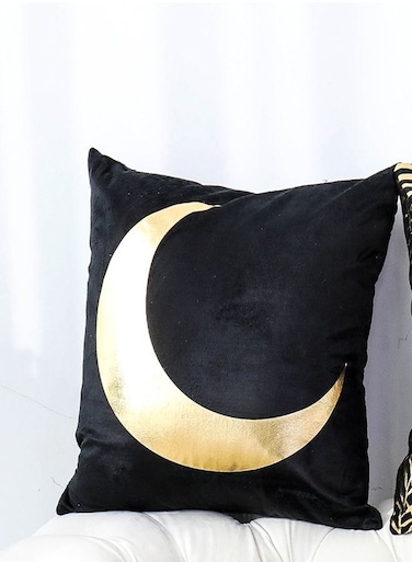 Cushion Covers Decor Throw Pillow Cover Gold Creasent Printed Decorative Pillow Cushion Cover for Bedroom Sofa Car Home D&Atilde;&copy;cor