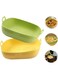 Azonee Air Fryer Silicone Liners Square, 2pcs 8.5 Inches Non-Stick food grade Reusable Air fryer Silicone Pot Baking Basket Bowl, for 5.8 to 8 Qt Air Fryer Backing Tray Certifited BPA Free